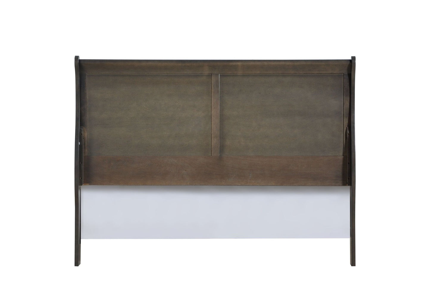 Louis Philippe Dark Gray Finish E. King Bed - 1st Choice Furniture Direct