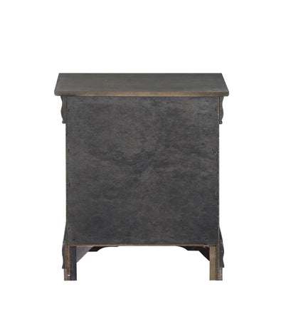 Louis Philippe Dark Gray Nightstand - 1st Choice Furniture Direct