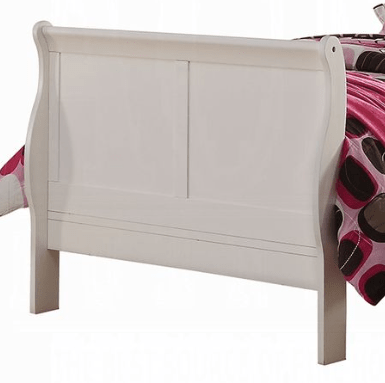 Louis Philippe III White Finish Full Bed - 1st Choice Furniture Direct