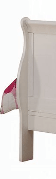 Louis Philippe III White Finish Full Bed - 1st Choice Furniture Direct