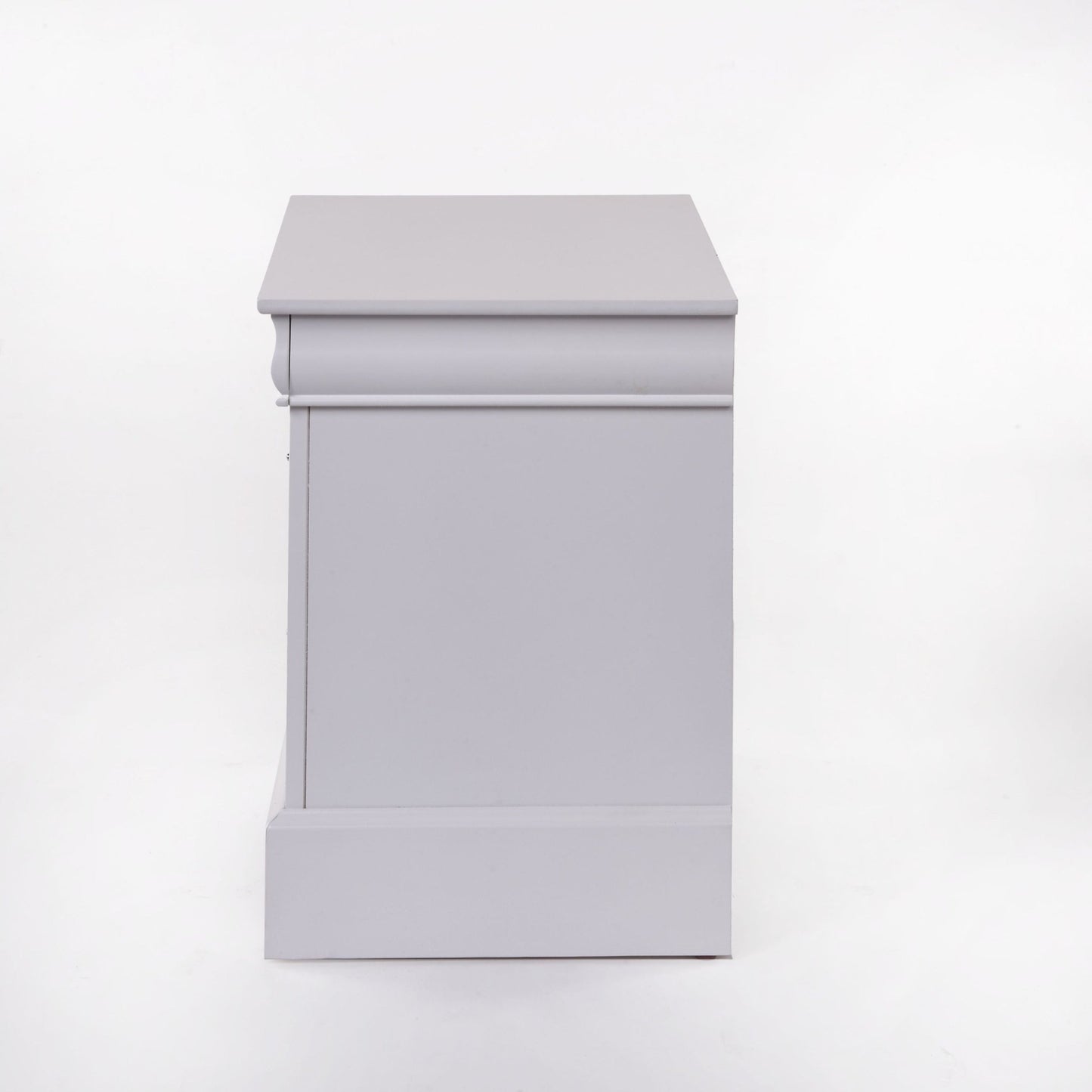 Louis Philippe III White Finish Nightstand - 1st Choice Furniture Direct