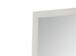 Louis Philippe White Finish Mirror - 1st Choice Furniture Direct