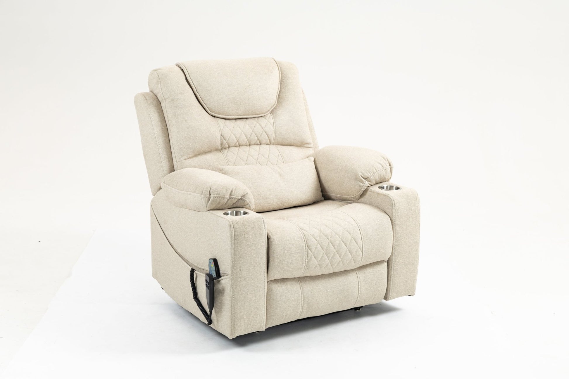 Lounge chair lift chair relax sofa chair sitting room furniture sitting room power supply elderly electric lounge chair (180 degree lying flat) - 1st Choice Furniture Direct