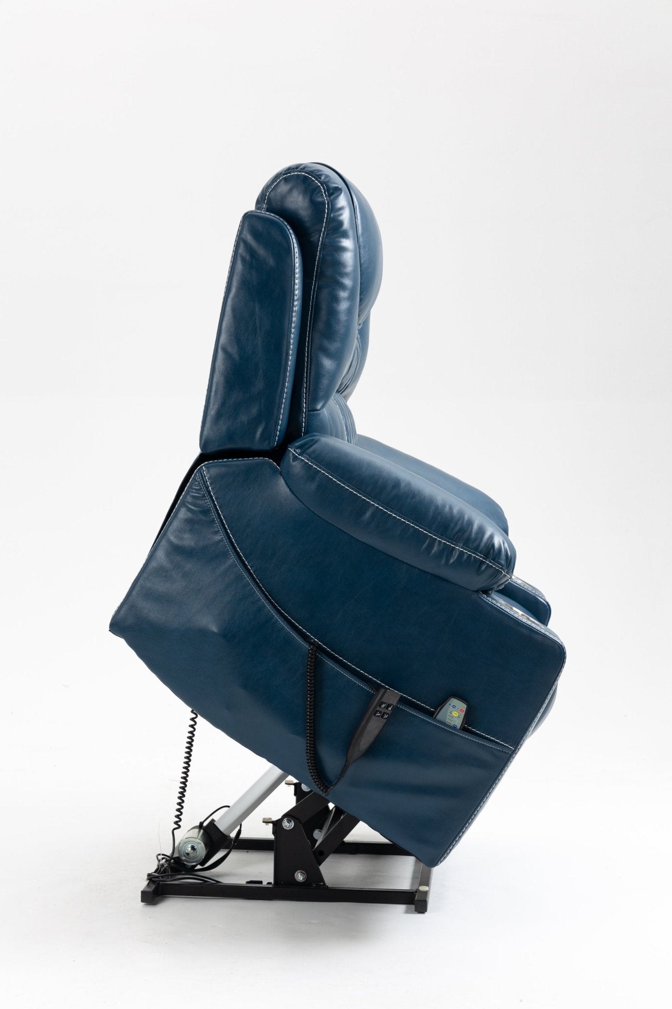 Lounge chair lift chair relax sofa chair sitting room furniture sitting room power supply elderly electric lounge chair (180 degree lying flat) - 1st Choice Furniture Direct