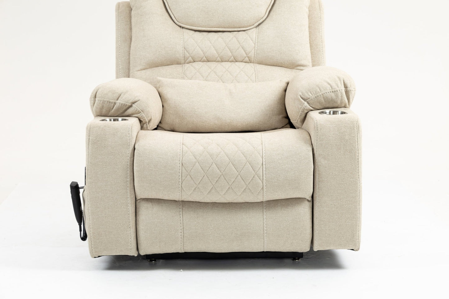 Lounge chair lift chair relax sofa chair sitting room furniture sitting room power supply elderly electric lounge chair (180 degree lying flat) - 1st Choice Furniture Direct