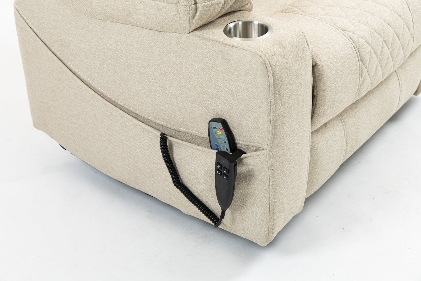 Lounge chair lift chair relax sofa chair sitting room furniture sitting room power supply elderly electric lounge chair (180 degree lying flat) - 1st Choice Furniture Direct