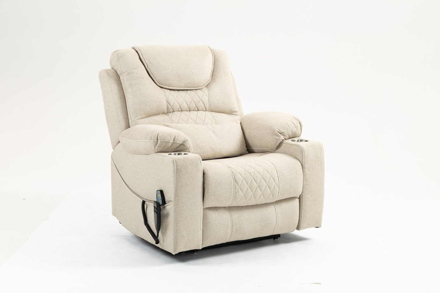 Lounge chair lift chair relax sofa chair sitting room furniture sitting room power supply elderly electric lounge chair (180 degree lying flat) - 1st Choice Furniture Direct
