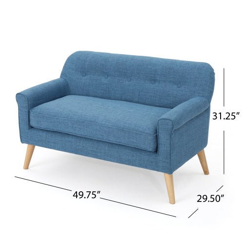 Love seat(Muted Blue) - 1st Choice Furniture Direct