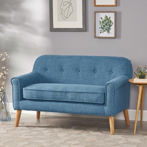 Love seat(Muted Blue) - 1st Choice Furniture Direct