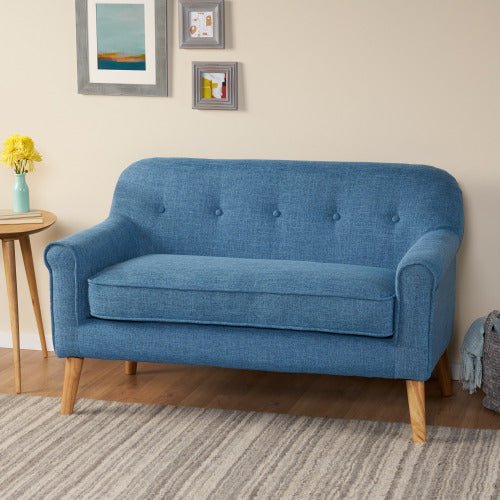 Love seat(Muted Blue) - 1st Choice Furniture Direct