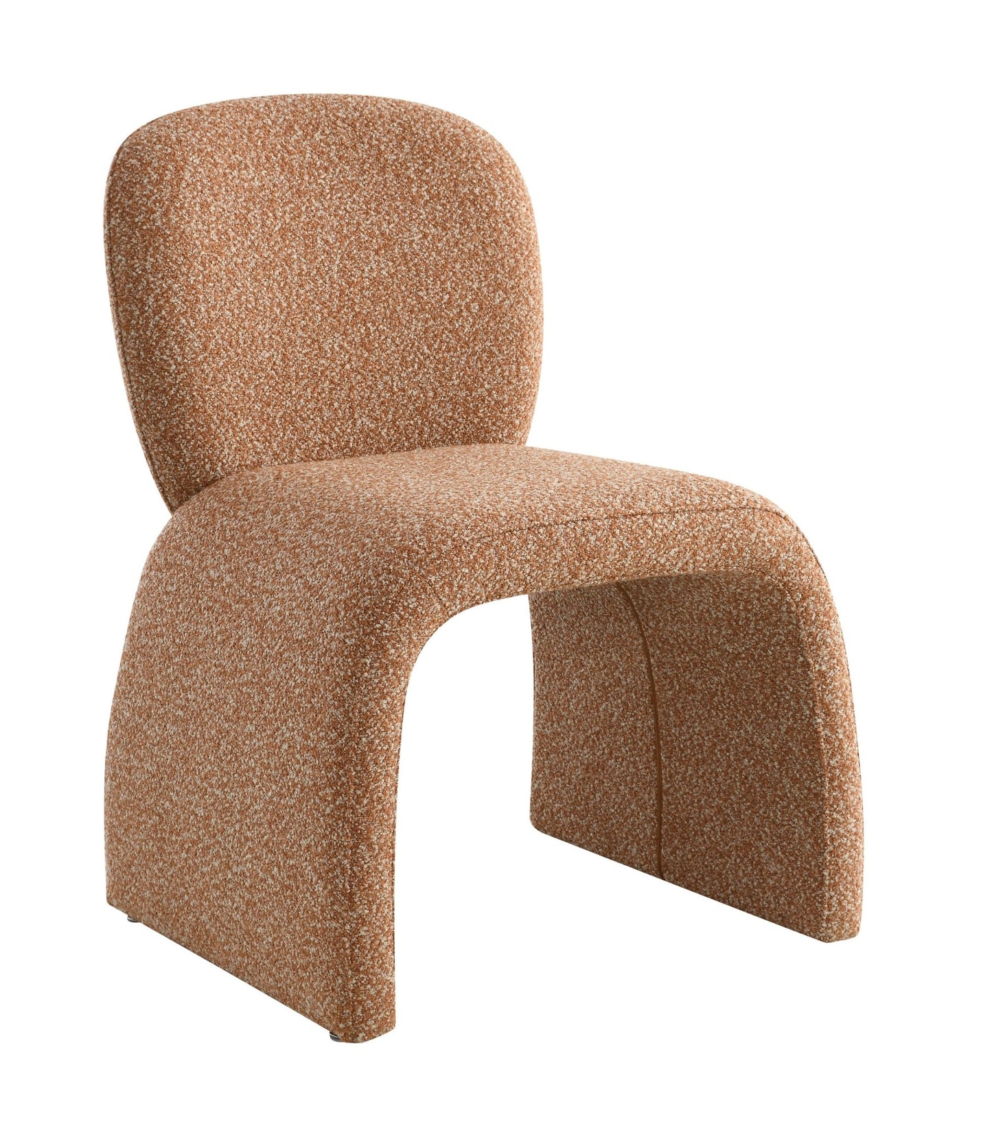 Luke Brown Fabric Accent Chair (Set of 2) - 1st Choice Furniture Direct