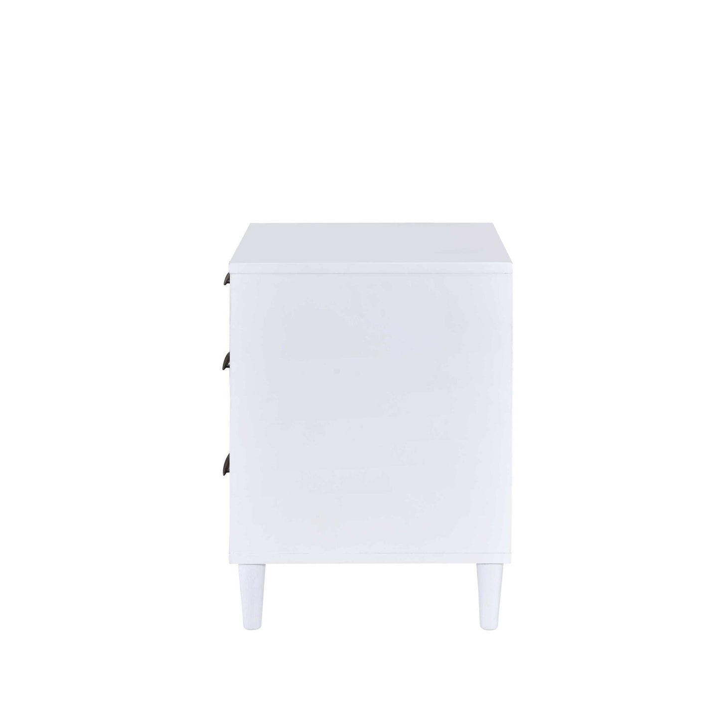 Lurel White & Weathered Oak Finish Accent Table - 1st Choice Furniture Direct