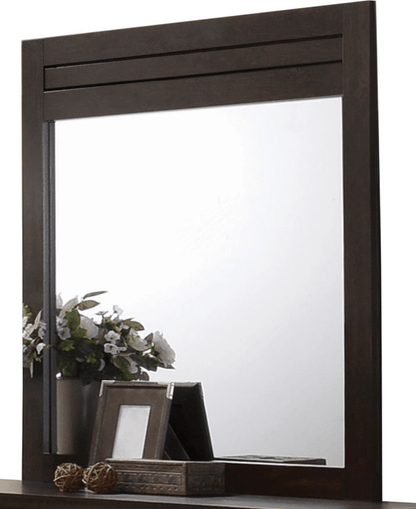 Mahogany Framed Dresser Mirror - 1st Choice Furniture Direct