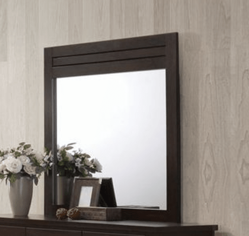 Mahogany Framed Dresser Mirror - 1st Choice Furniture Direct
