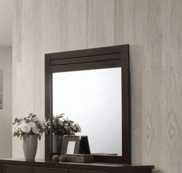 Mahogany Framed Dresser Mirror - 1st Choice Furniture Direct