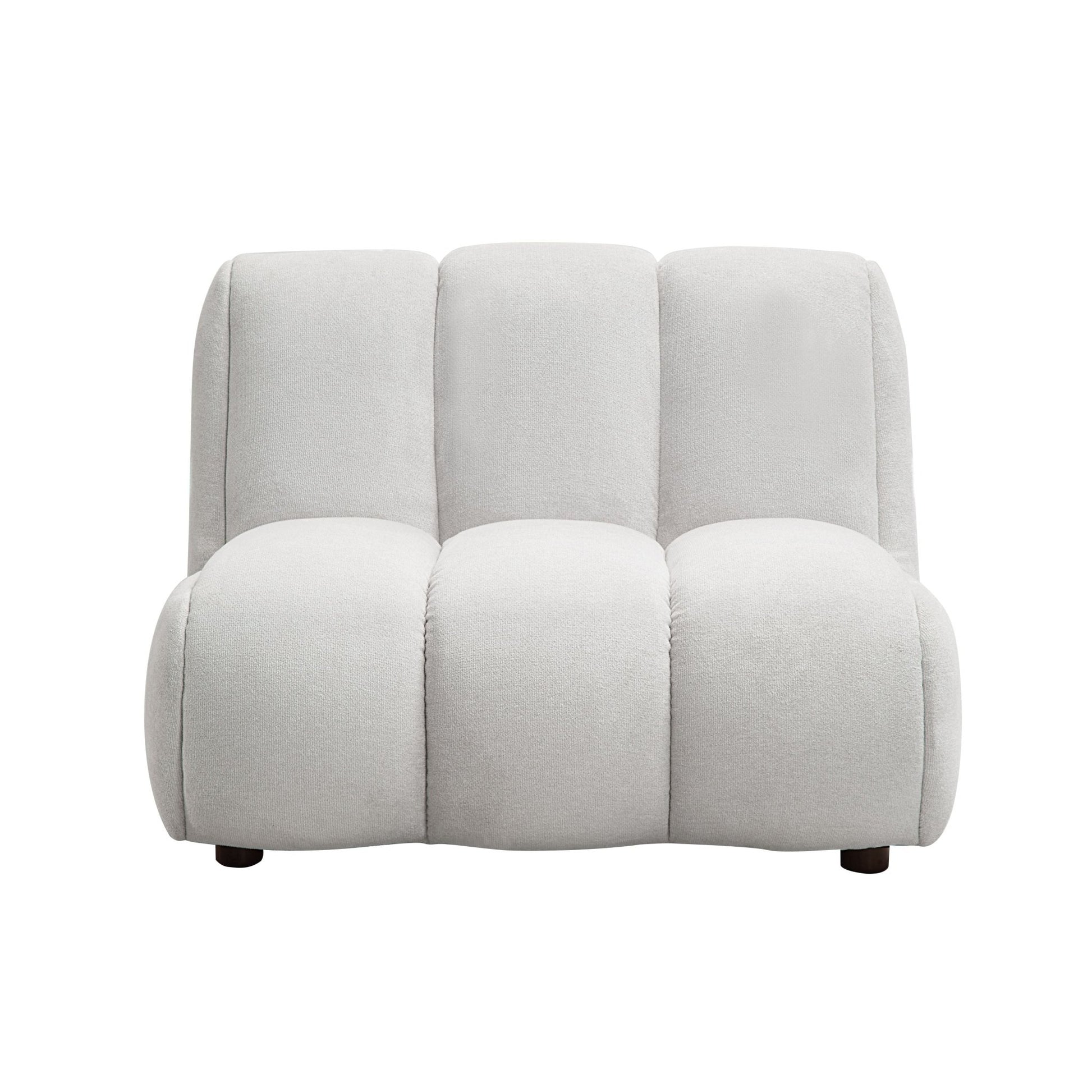 Manilla Ivory White Linen Chair - 1st Choice Furniture Direct