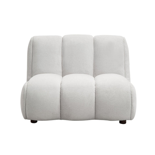 Manilla Ivory White Linen Chair - 1st Choice Furniture Direct