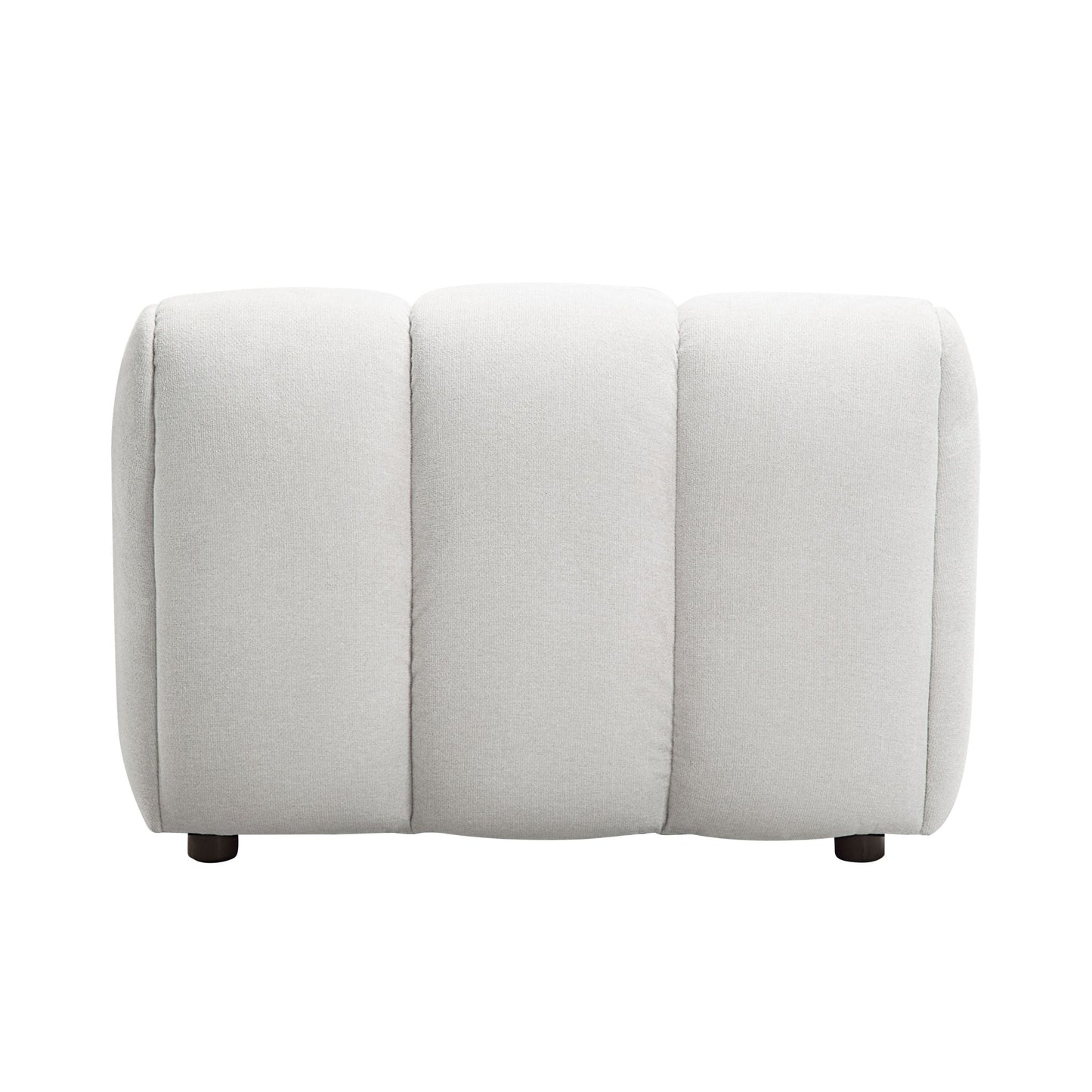 Manilla Ivory White Linen Chair - 1st Choice Furniture Direct