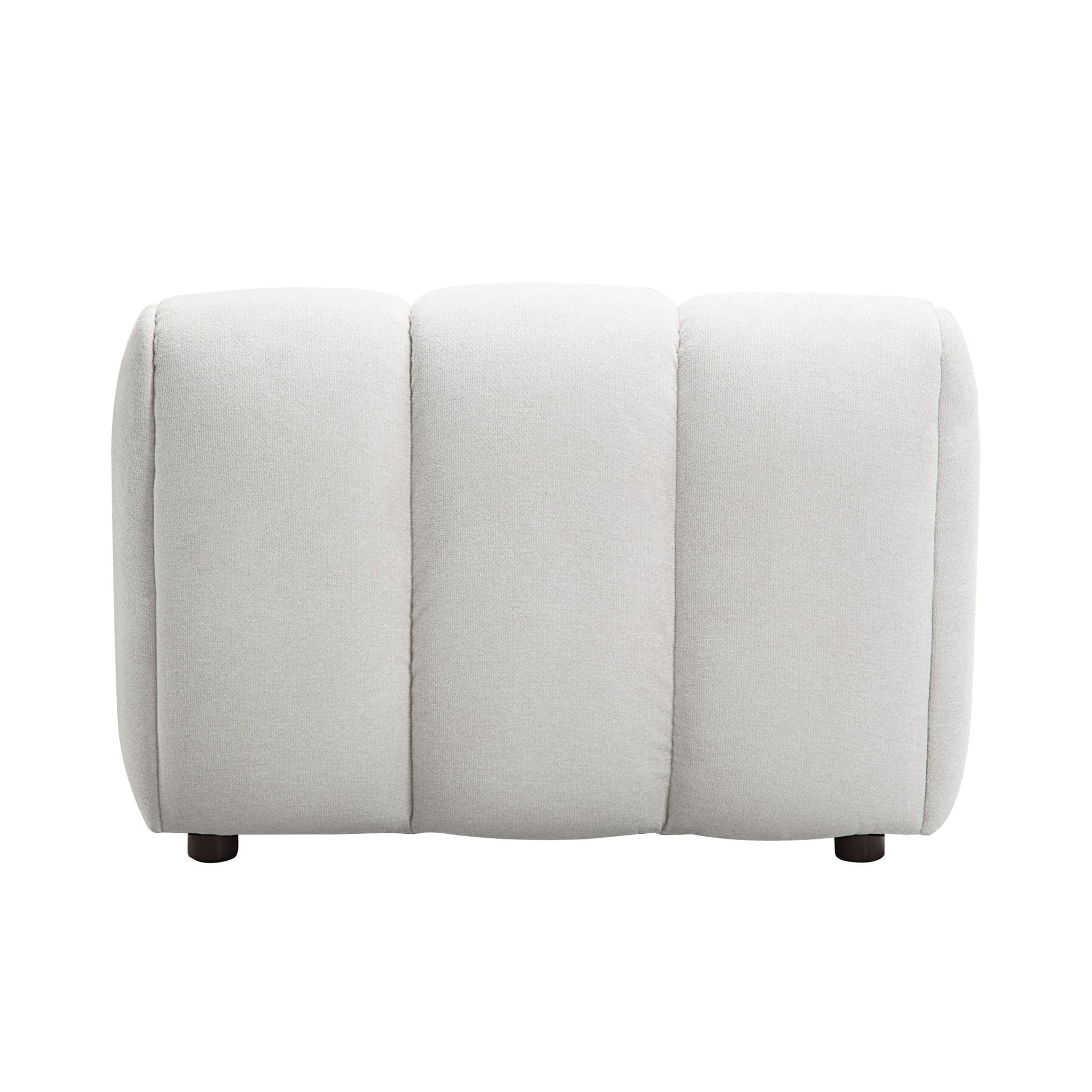Manilla Ivory White Linen Chair - 1st Choice Furniture Direct