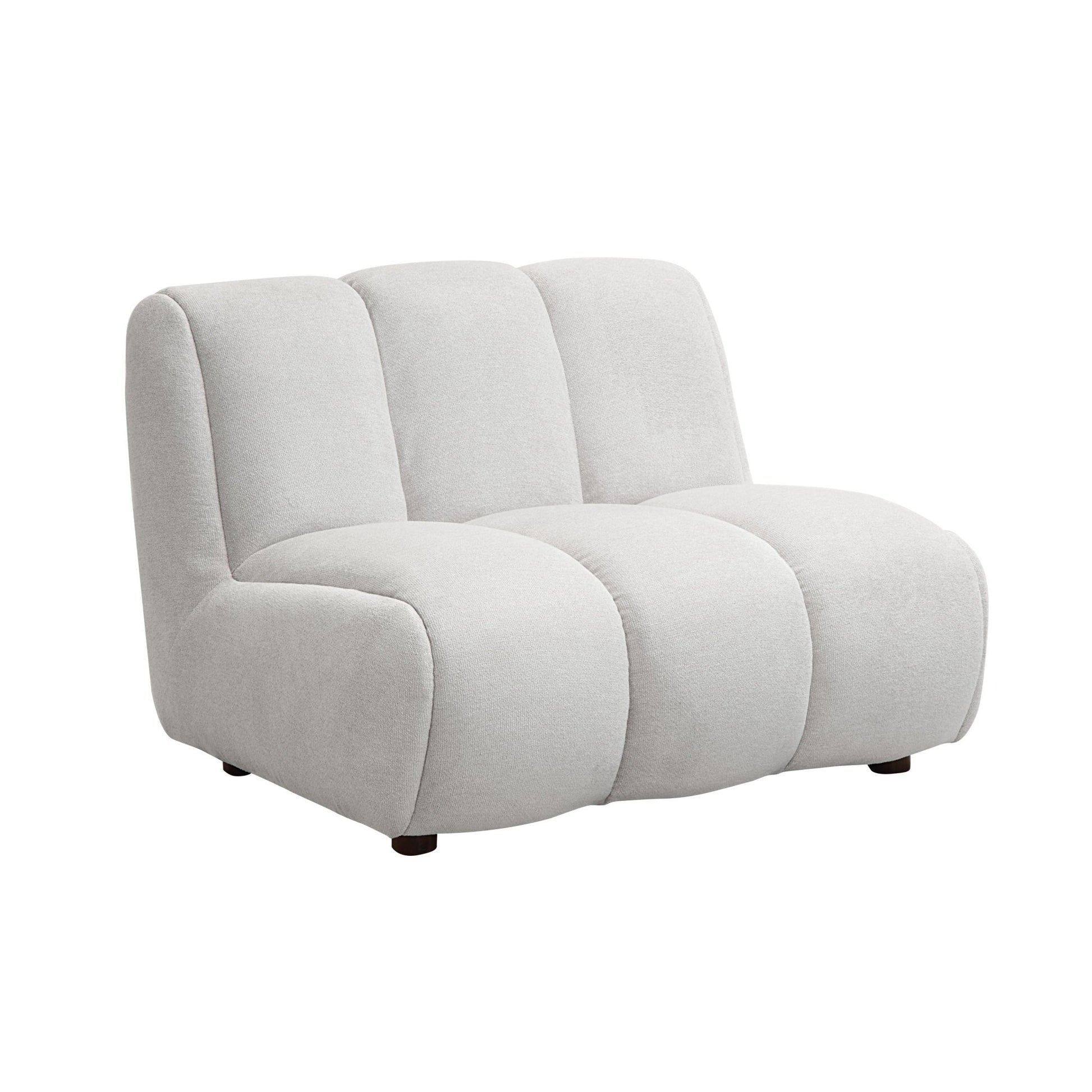 Manilla Ivory White Linen Chair - 1st Choice Furniture Direct