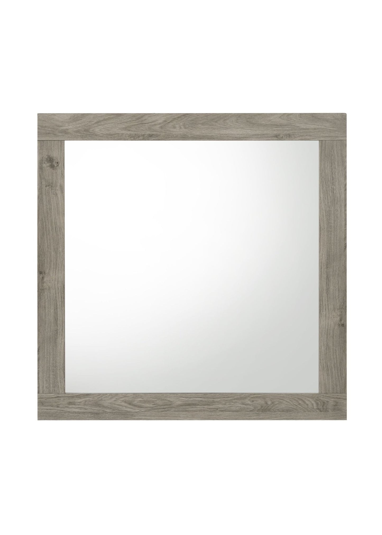 Mari Light Gray Finish Mirror - 1st Choice Furniture Direct