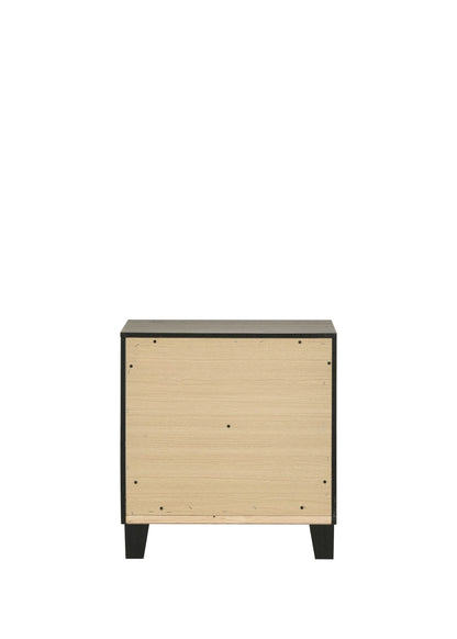 Mari Light Gray Finish Nightstand - 1st Choice Furniture Direct