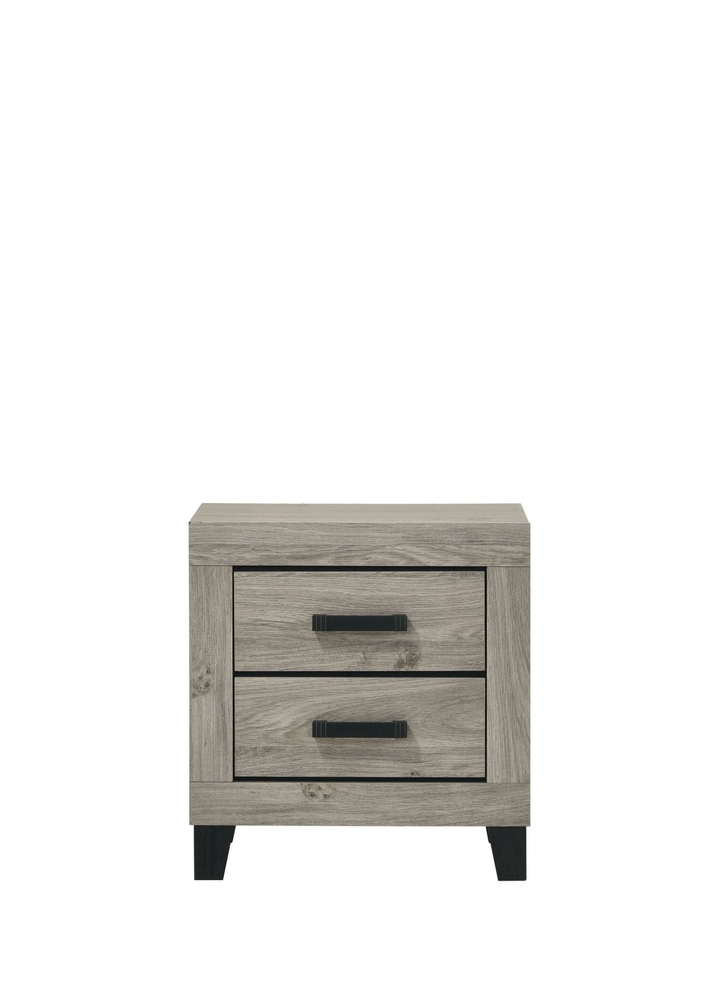 Mari Light Gray Finish Nightstand - 1st Choice Furniture Direct
