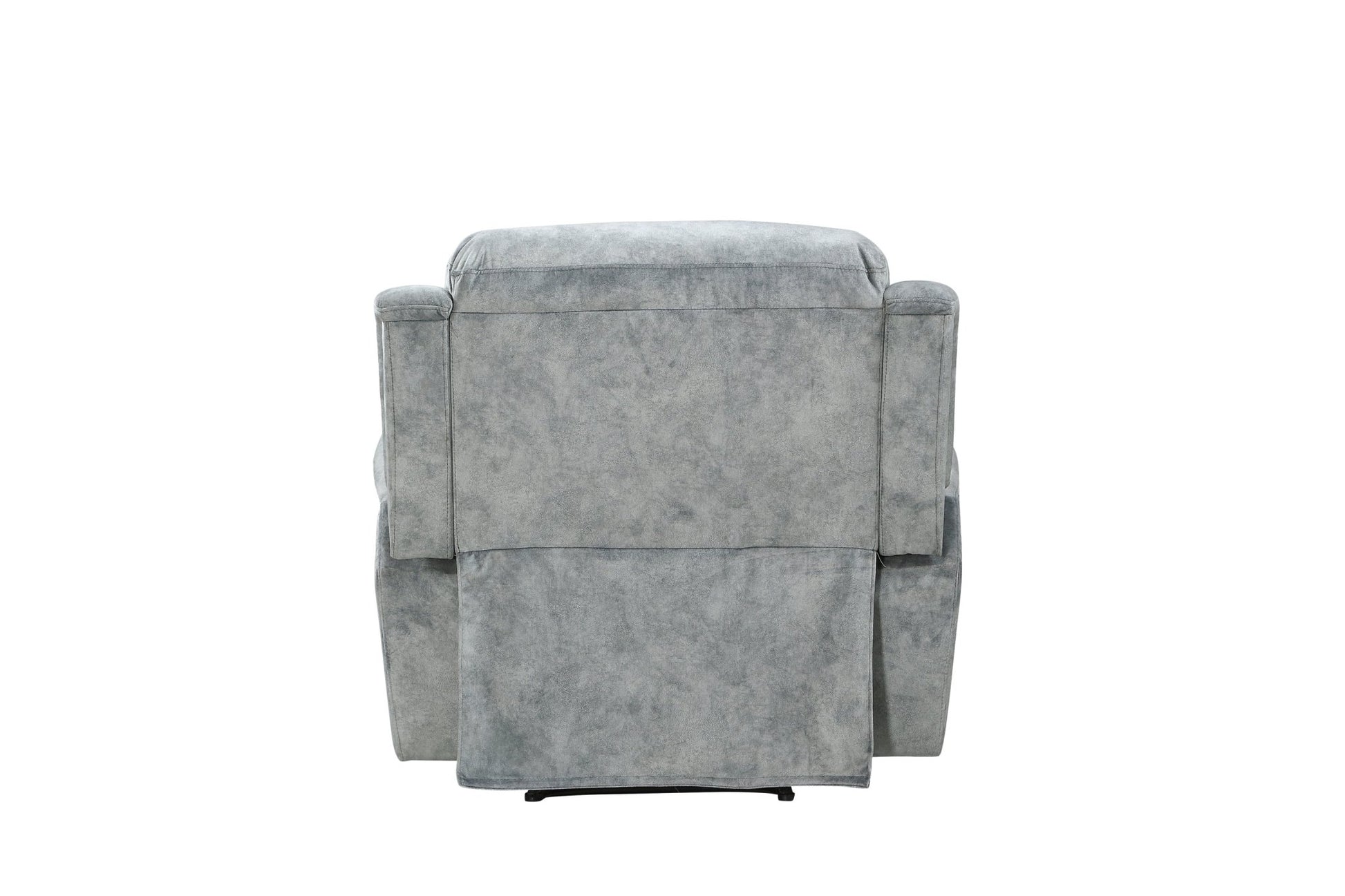 Mariana Silver Gray Fabric Manual Recliner Chair - 1st Choice Furniture Direct