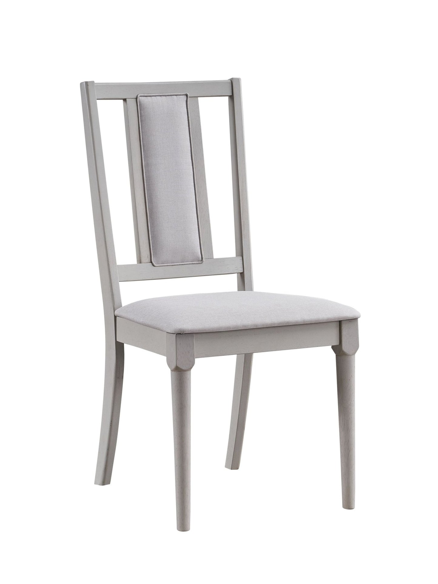 Marta Beige Linen & Natural Finish Side Chair (Set of 2) - 1st Choice Furniture Direct