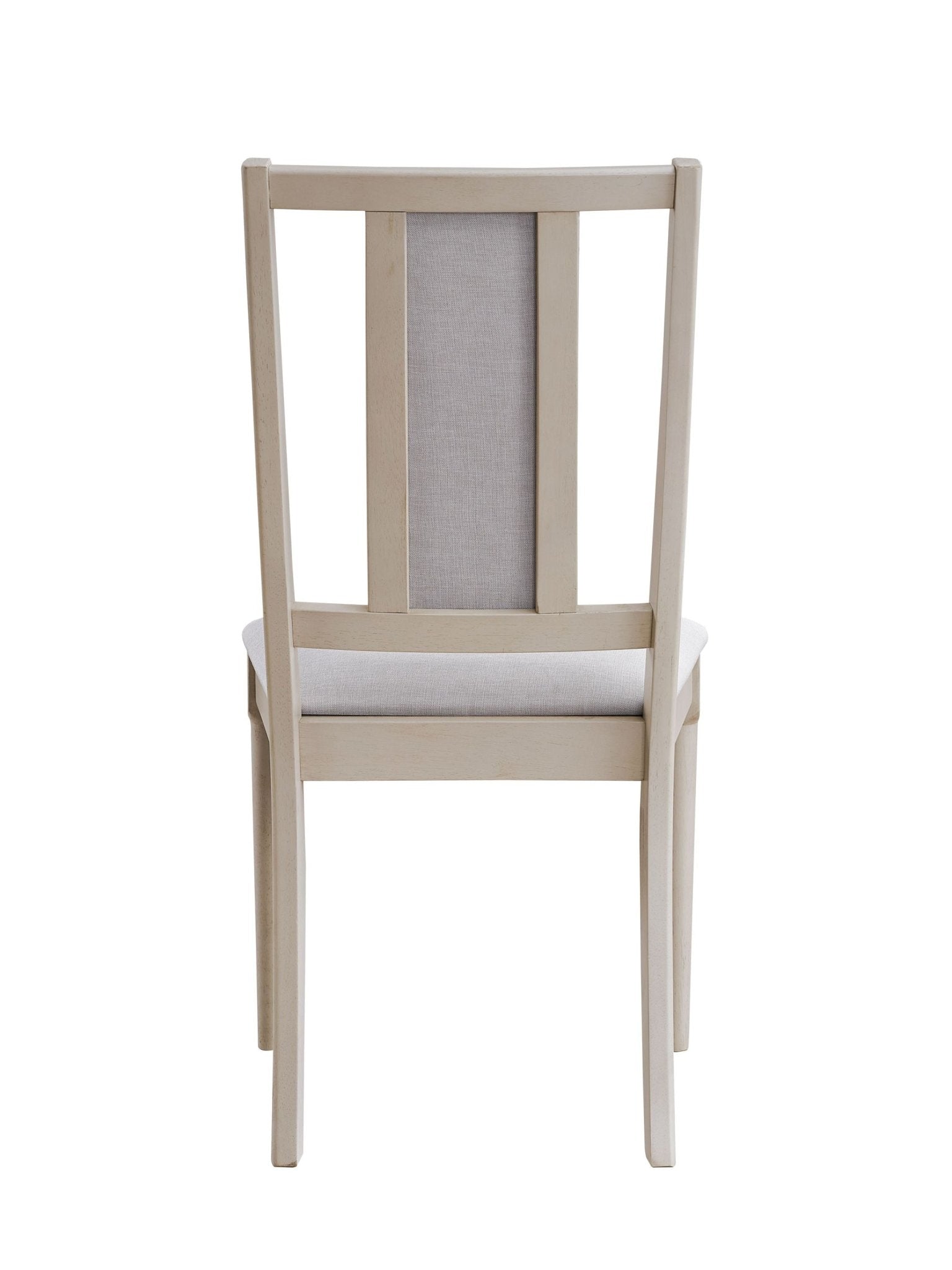 Marta Beige Linen & Natural Finish Side Chair (Set of 2) - 1st Choice Furniture Direct