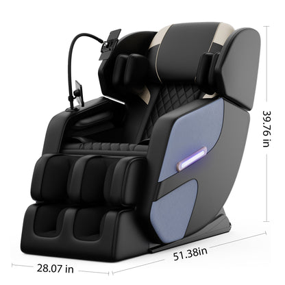 Massage Chair Recliner with Zero Gravity with Full Body Air Pressure - 1st Choice Furniture Direct