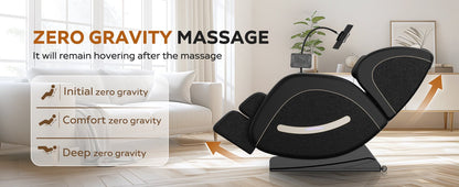 Massage Chair Recliner with Zero Gravity with Full Body Air Pressure - 1st Choice Furniture Direct