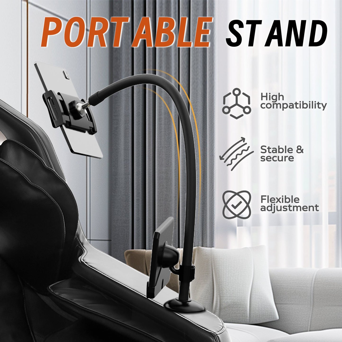 Massage Chair with Bluetooth Connectivity and Speakers Ideal for Home and Office Use Features Zero - Gravity Reclining and Full - Body Air Pressure Massage Dimensions: 55D x 27W x 47H inches Black Model - 1st Choice Furniture Direct