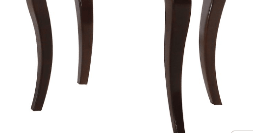 Mathias White & Walnut Finish End Table - 1st Choice Furniture Direct