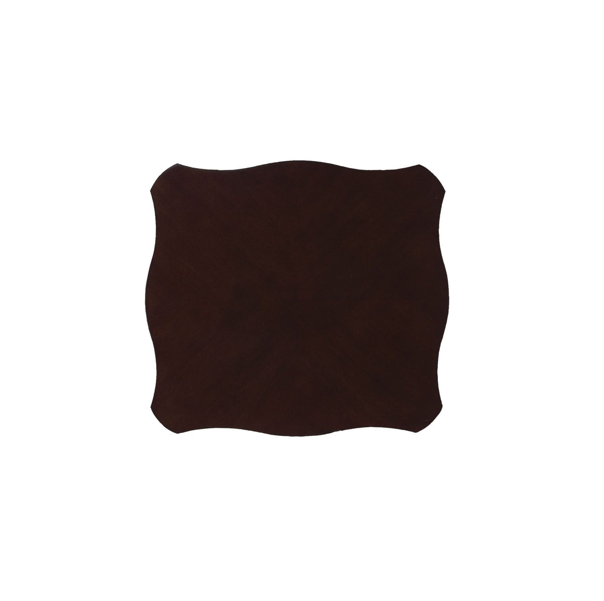 Mathias White & Walnut Finish End Table - 1st Choice Furniture Direct