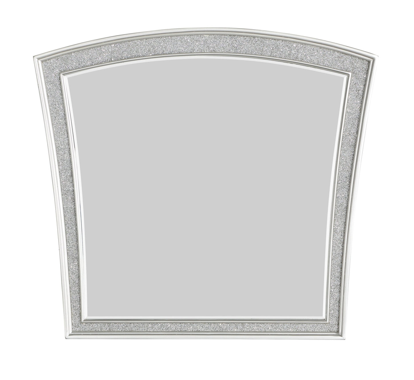 Maverick Platinum Finish Mirror - 1st Choice Furniture Direct