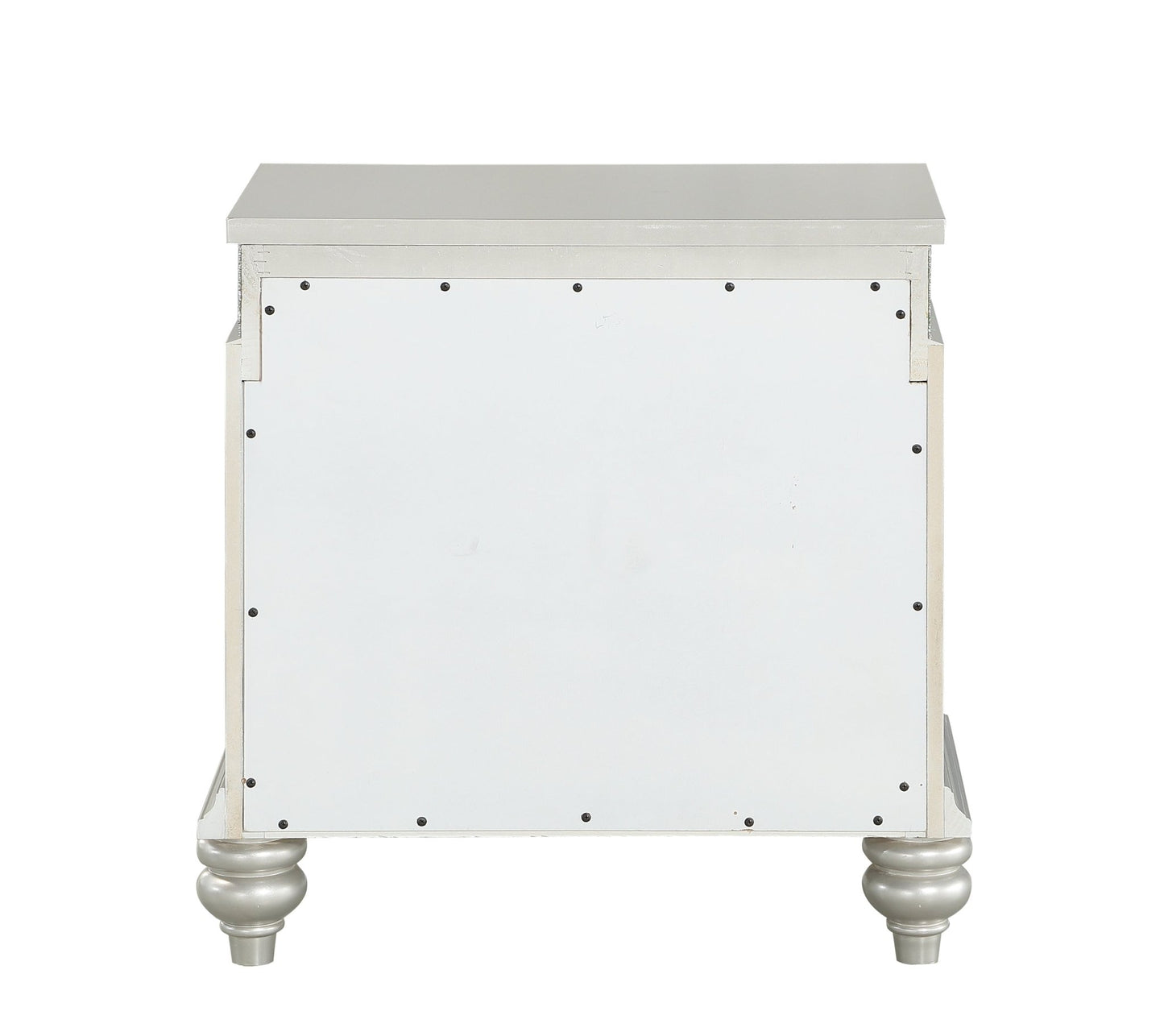 Maverick Platinum Finish Night Stand - 1st Choice Furniture Direct