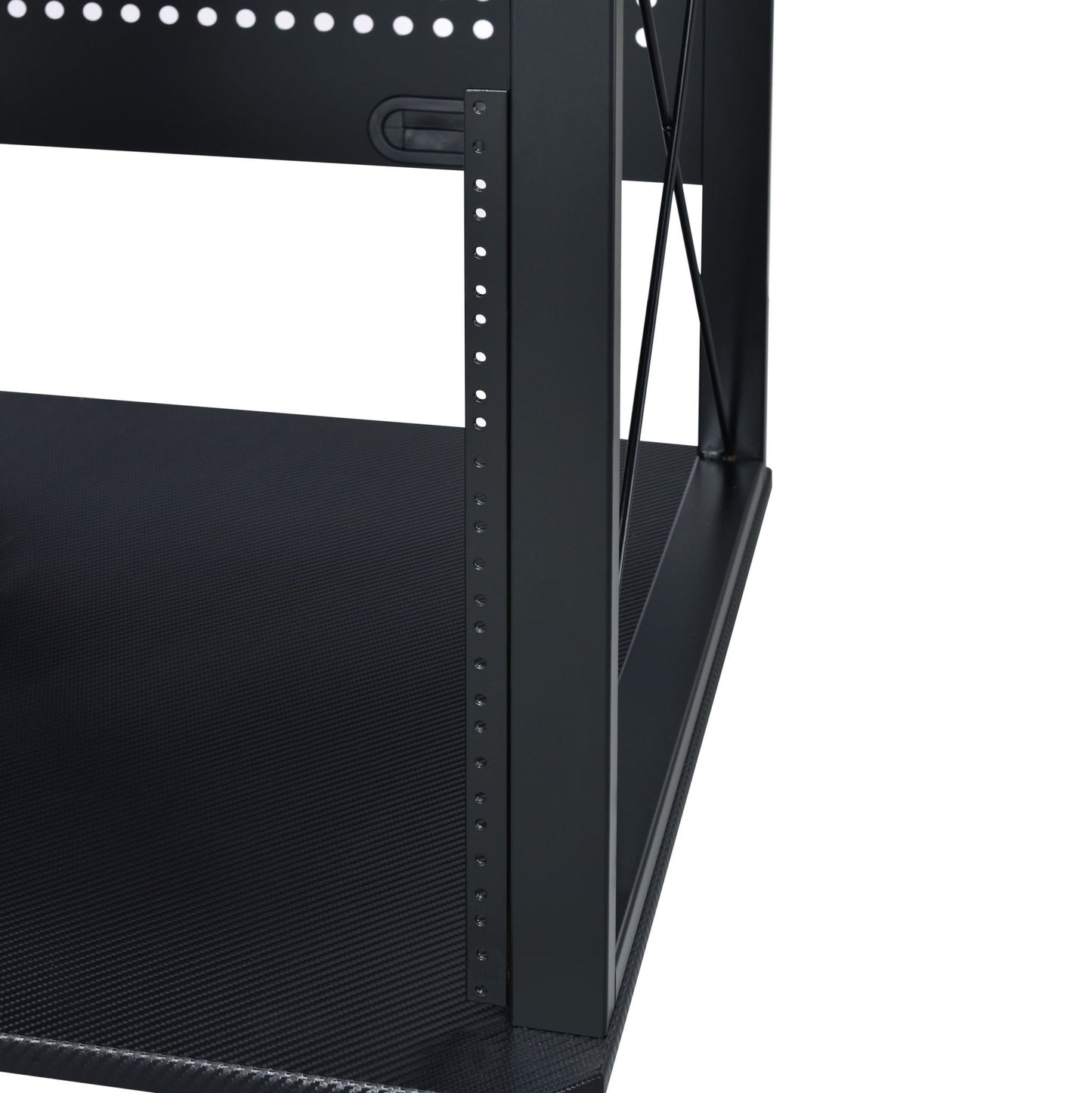 Megara Black Finish Music Desk - 1st Choice Furniture Direct