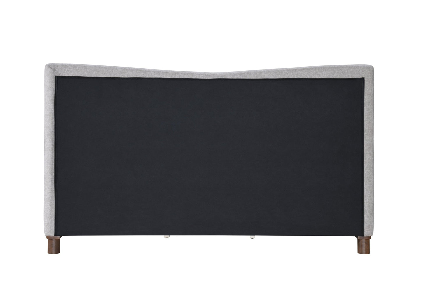 Melbourne Gray Chenille Eastern King Bed - 1st Choice Furniture Direct