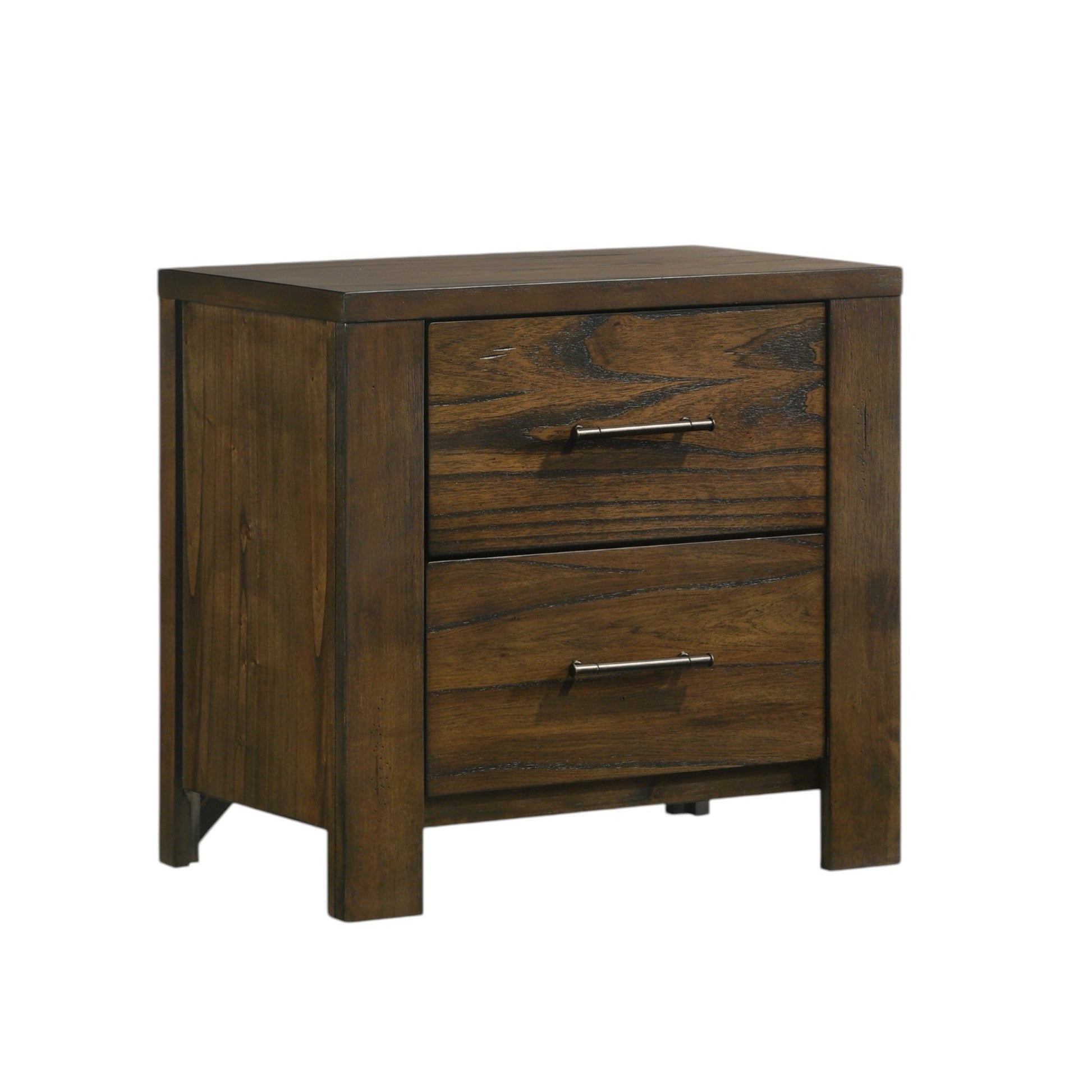 Merrilee Oak Finish Nightstand - 1st Choice Furniture Direct