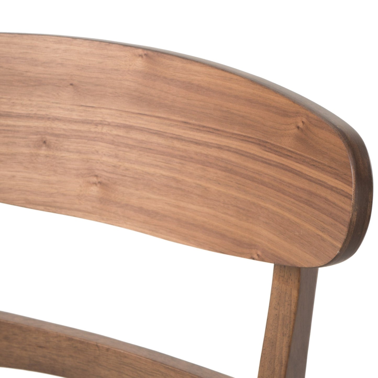 Mid - Century Modern 5 - Piece Dining Set with Rubberwood Frame, One Table and 4 Upholstered Chairs in Walnut and Mint Finish - 1st Choice Furniture Direct
