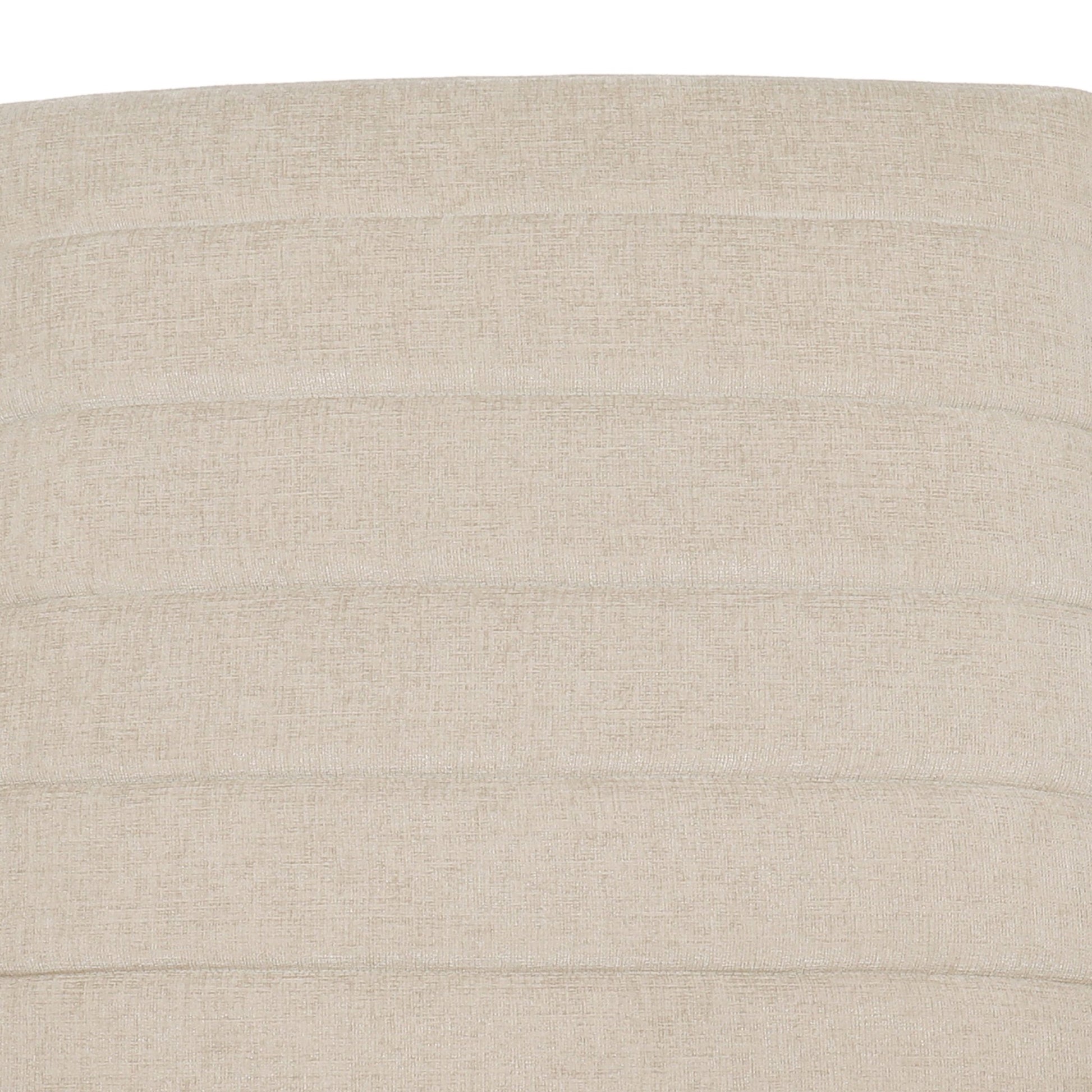 Mid Century Modern Fabric Channel Stitch Wood Pushback Recliner in Sand Color - 1st Choice Furniture Direct