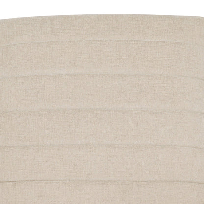 Mid Century Modern Fabric Channel Stitch Wood Pushback Recliner in Sand Color - 1st Choice Furniture Direct