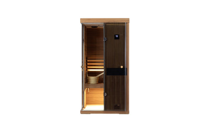 Mini One-person Mahogany sauna room - 1st Choice Furniture Direct