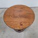 Mini Whiskey Barrel End Table | 10 Gallon Barrel Table with Oak Top (22.5") - 1st Choice Furniture Direct