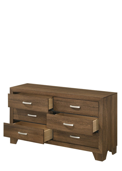 Miquell Oak Finish Dresser - 1st Choice Furniture Direct