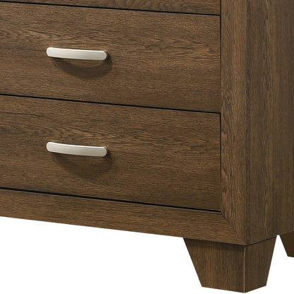 Miquell Oak Finish Dresser - 1st Choice Furniture Direct