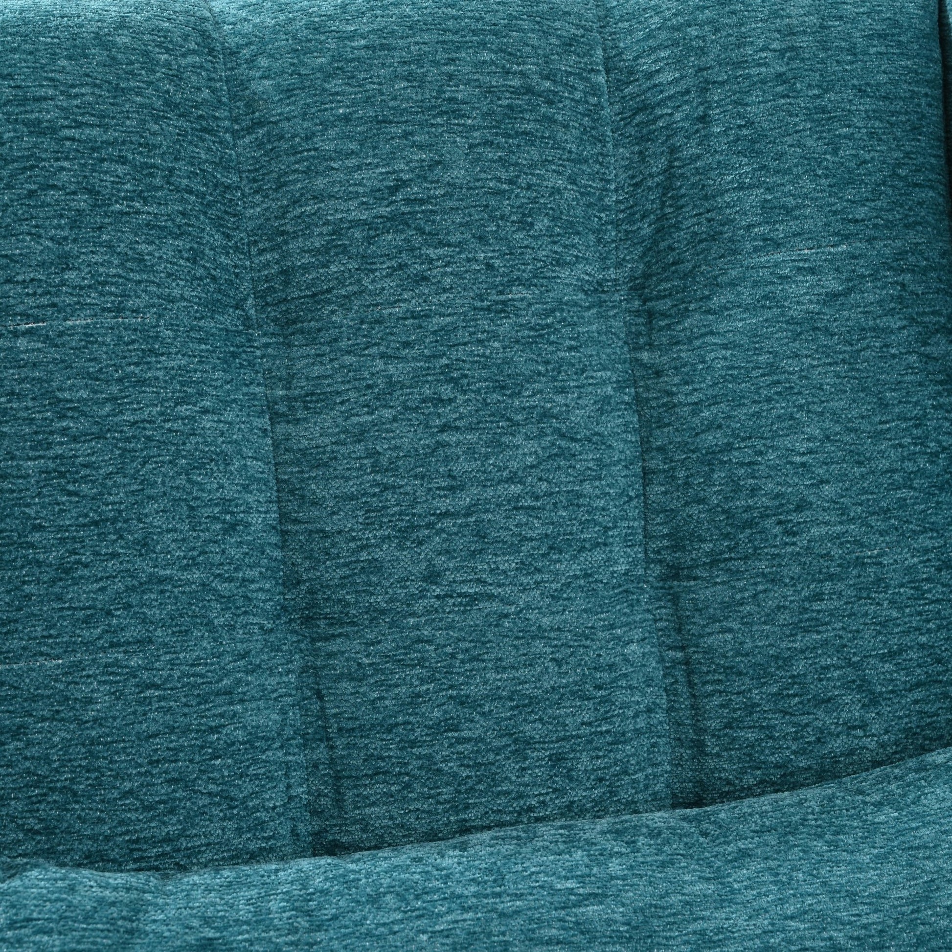 Modern Accent Chair Upholstered Foam Filled Living Room Chairs Comfy Reading Chair Mid Century Modern Chair with Chenille Fabric Lounge Arm Chairs Armchair for Living Room Bedroom (Teal) - 1st Choice Furniture Direct
