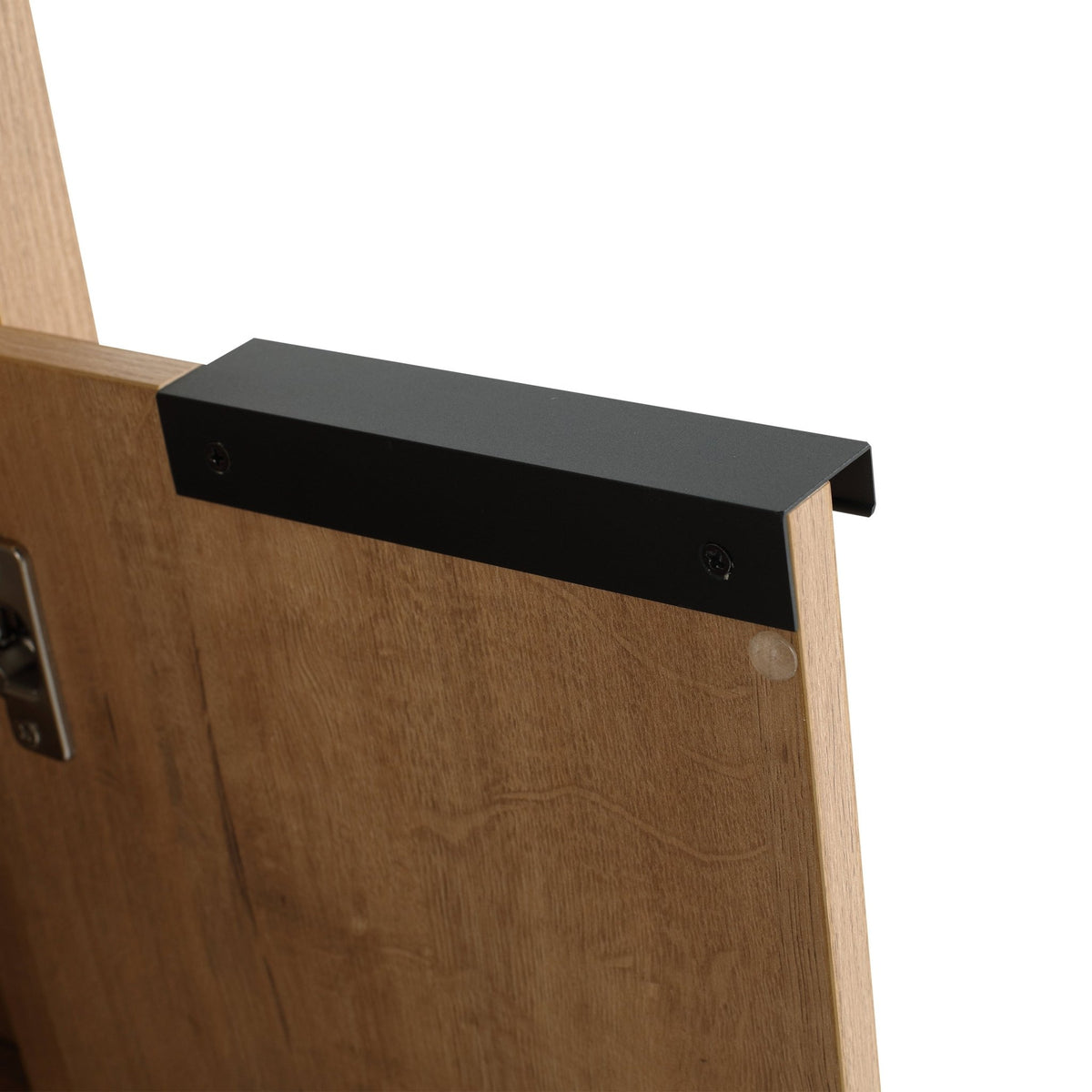 Modern Freestanding Bathroom Vanity with Ceramic Sink – Imitative Oak - 1st Choice Furniture Direct