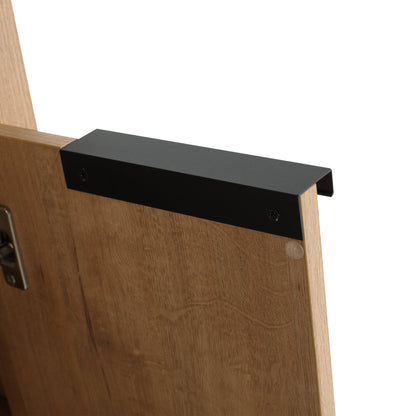 Modern Freestanding Bathroom Vanity with Ceramic Sink – Imitative Oak - 1st Choice Furniture Direct